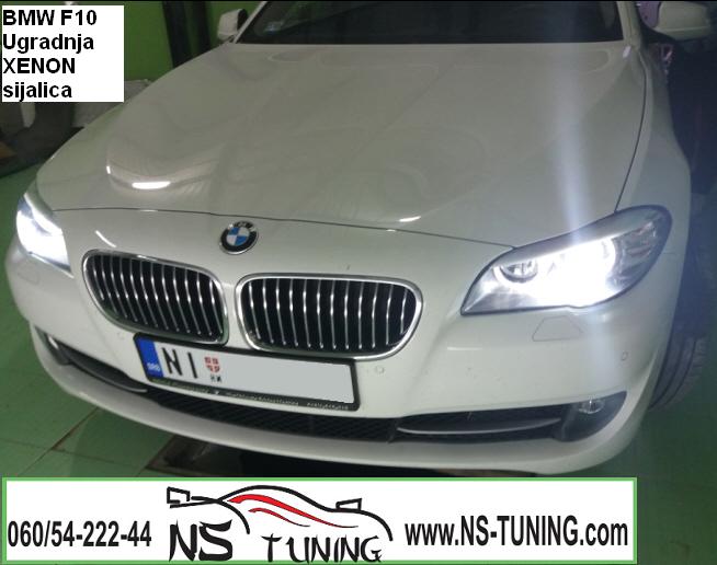 bmw f10 xenon svetla h7 sijalice ugradnja novi sad